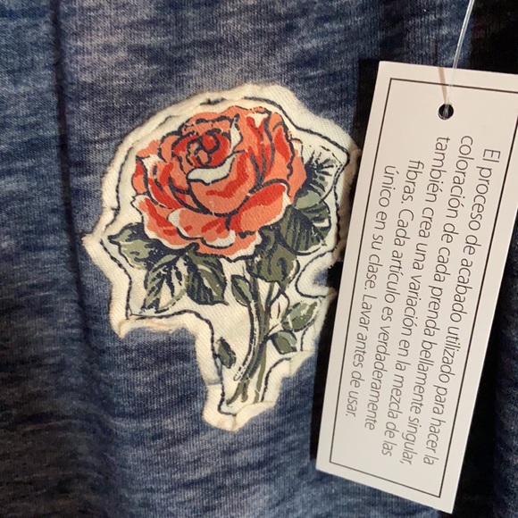 New No Boundaries Super Soft Burn Out Rose Joggers SZ MED - Picture 3 of 6